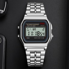 메탈 전자 손목시계 남성용 군인시계 2개