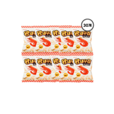 스낵24 왕새우칩, 3개, 25g