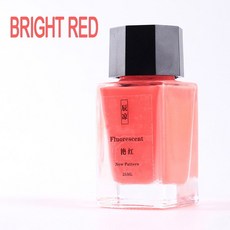 보이지 않는 잉크 비탄소 형광 잉크 크리에이티브 다크 디스플레이 필기 컬러 잉크 물 펜 잉크, 없음, 5) Brilliant red