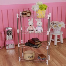 리빙사각선반 4단 ord+9388da, 1개, 단품없음