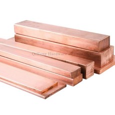 순수 적동 T2 자주색 구리판 스트립 맞춤 두께 1-10mm 폭, 01 China Mainland, 01 8x500mm, 08 Thickness  5mm
