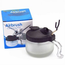 噴筆清洗壺 廢液收集器 上色工具清洗瓶, 1個