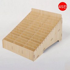 GLOPIC 핸드폰보관 핸드폰금욕상자 휴대폰 공부집중, 1개, 45칸 메이플