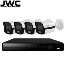 JWC 210만화소 녹화기 실외용 뷸렛 적외선카메라 4개 CCTV세트 JDO-4005D, 1개, JWC 210만화소 실외용CCTV 4개세트