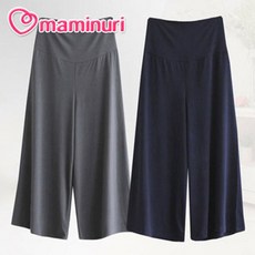 T 8부ITY무지복대통바지 임부복바지 빅사이즈바지 159586