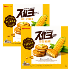 롯데웰푸드 초당옥수수 제크샌드 골든 콘버터 223g x2개, 2개