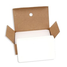 무지카드 메모지 문구용품 흰색