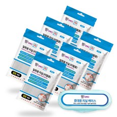 다싸다 프리미엄 스마트 일회용 치실 디스펜서 원터치리필 총528p+휴대용케이스, 6개, 88개입