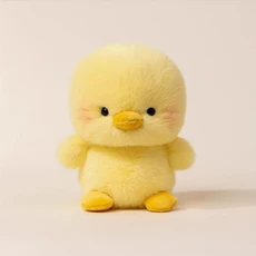카와이 16cm 플러시 동반자 인형 플러시 코끼리 박제 동물 베개 카피바라 슈퍼 소프트 동물 플러시 장난감, 08 Chick