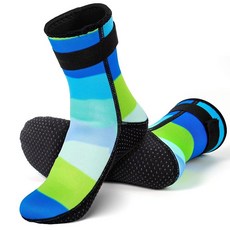 JNSTU Kids Water Socks 3mm Neoprene Anti-Slip Sand Socks for Swimming Surfing Beach Diving Boots, JNSTU Kids Water Socks 3mm, Ne