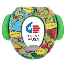 니켈로디언 TMNT u201CComic u201C 소프트 배변 시트 및 트레이닝 - 쿠션