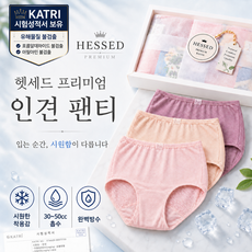 헷세드 프리미엄 여성 인견 요실금팬티 국내산 안심흡수 3종세트