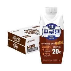 롯데웰푸드 직영 이지프로틴 저당초코 250mlx24팩, 250ml, 1개