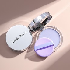 CandyBella 碧空流雲 定妝粉餅, 1個, 薰衣草粉餅凍