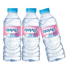 소맥산맥 지하 암반수 아이시스 생수 0.3리터 20병 3번들 60병 천연암반수, 60개, 300ml