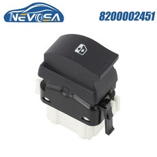 단추 NEVOSA 다이내믹 MK2 스위치 8200002451 MK4 리프터 에스페이스 르노 제어 메간 창문 단일 자동차 라구나 8200315024, 1개