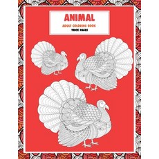 Adult Coloring Book Thick pages - Animal Paperback, Independently Published