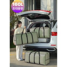 에프스토 이사가방 이사박스 다용도 정리 수납함 방수 정리함, 3개, 베이지