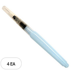 사쿠라 워터브러쉬 L/XQRN-L, 4개, 4mm