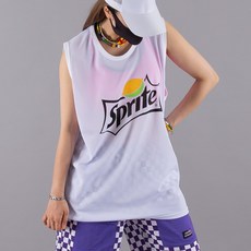 댄마샵 스프라잇 오버핏 매시 나시티 상의 줌바댄스복 방송댄스복 에어로빅복