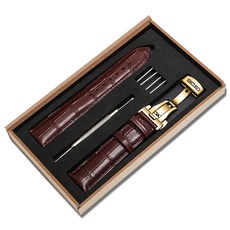 일본 세이코 seiko 호환 소가죽 시계줄 No.5 남성 여성 팔찌 12 -24 mm