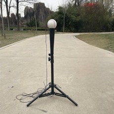 야구 티볼대 접이식 T 선반 거치대 학생 티대, 스트라이크 시트 + 하드 볼