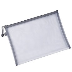 대형 메이크업 A4사이즈 망사파우치 그레이색상dao8+2TcP