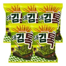 오리온 마켓오 구운김톡 136g x5개, 5개