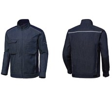 티뷰크 마크 TJS-1301J 청지 스판 신축성 자켓 작업복 근무복 단체복 현장복 사무복 회사복