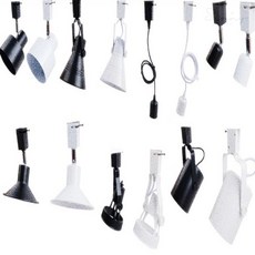 썸데이몰 조명 레일등기구 스포트라이트, 에버직부/화이트