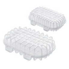 유즈베러띵 식기세척기 미니 바스켓 2종 세트, 화이트, 1세트