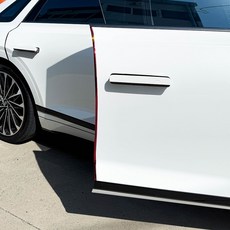 문콕안심 자동차 문콕방지 도어가드 PVC 고무몰딩, 1개, 레드