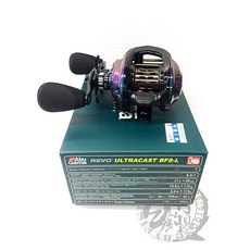 ABU GARCIA REVO ULTRACAST BF8 梭形捲線器，8.0:1 齒輪比，適用海水微拋，左手/右手捲, 1個, BF8-L 左手