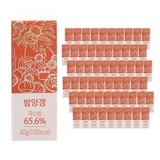 밤뜨래 국산밤으로 만든 밤양갱 40g x 60개