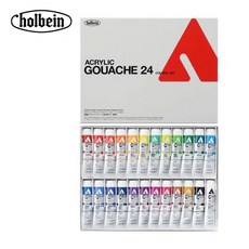 홀베인 아크릴 과슈 물감 24색 세트 20ml tube D416, 단품