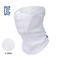 MCN SR1 K매쉬 마스크 블랙/화이트 냉감마스크 자전거, 없음, 1개