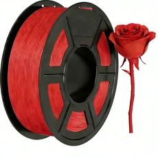 실크 PLA 필라멘트 1.75mm 깔끔하게 감긴 광택 3D 프린터 치수 정확도 +/- 0.02mm 골드, 05 silk red
