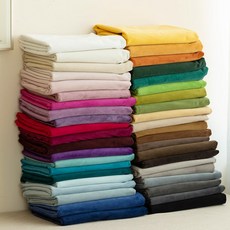 벨벳원단 무지 인형 천 겨울 커튼 쿠션 진열장 원단 42종 뉴벨라 한마, 01) 백아이보리, 1개