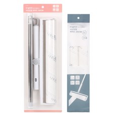 사선컷팅 테이프 클리너 38cm 광폭 대형 돌돌이 본품+리필2p세트, 1개