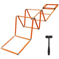 더스푸 끈없는 스텝레더 허들 사다리 훈련, 8칸