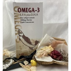 優利寶軟膠囊 300顆 EPA plus DHA 深海魚油 健康輔助食品, 1個