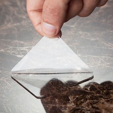 아크릴 양면 다목적 10개입 양면 나노 접착테이프, 8x8cm(1094-3)