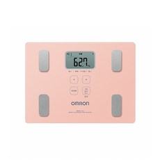 OMRON 歐姆龍 體重體脂肪計, HBF-235, 粉, 1個
