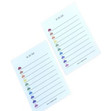 오늘할일정리 점검표 메모지 체크리스트, 단품