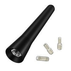 트레일블레이저 샤크안테나 6.5cm 안테나 범용 자동차 라이도 액세서리, 블랙