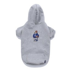예일 엠브로이더리 유니버시티 댄 도기 후드 그레이 105911