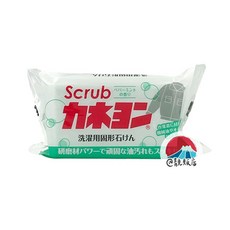 Kaneyo石鹼 衣領袖口去汙皂 作業油汙洗衣皂150g - 肥皂清潔, 1個, 作業油汙洗衣皂