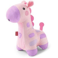 Fisher-Price Soothe & Glow 기린 용 Fisher-Price Soothe & Glow Giraffe pink plush toy with music and