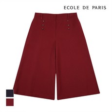 [에꼴드파리] 더블버튼 와이드 팬츠_CB0XWPA025Z