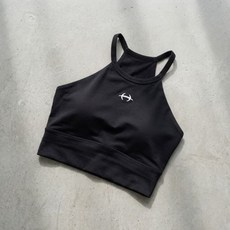 HDEX 에이치덱스 여성 서포트 홀터넥 브라탑 Black H252WSCBT020BK